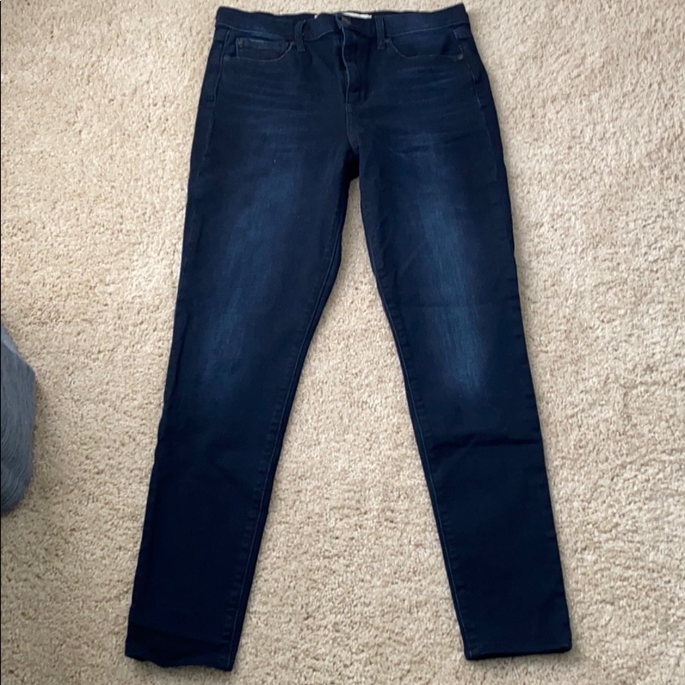 Super skinny high rise dark GAP jean size 30R
